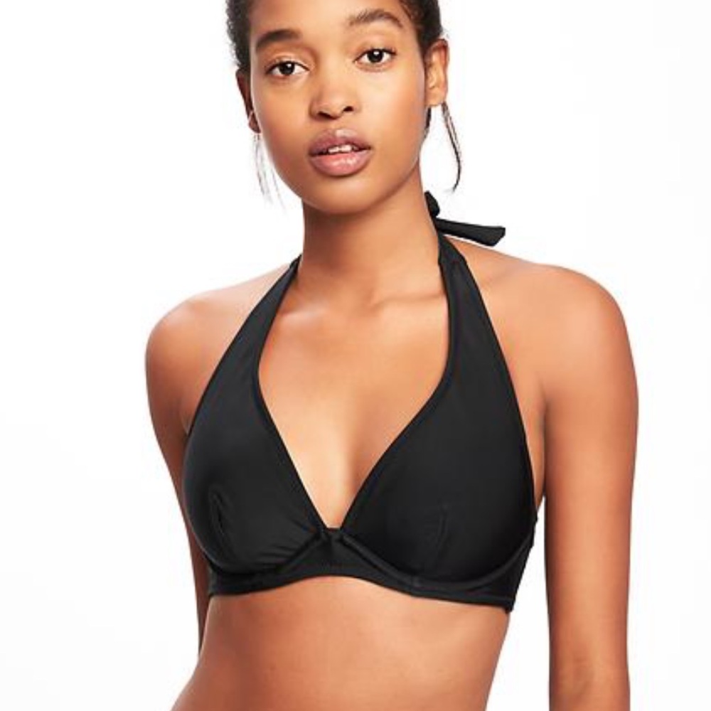 Old Navy Underwire Halter Swim Top for Women Size XS